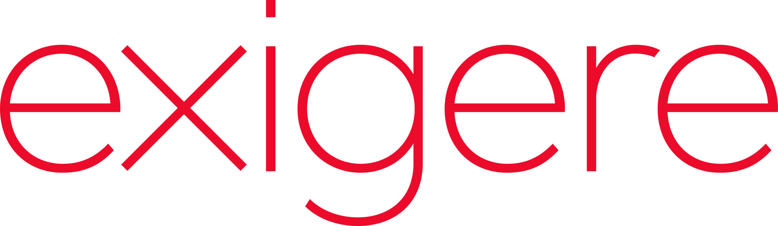 exigere Logo - Red
